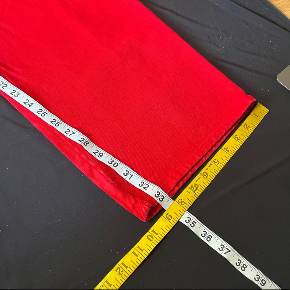 Marithe Francois Girbaud red jeans size 40 - Picture 7 of 9